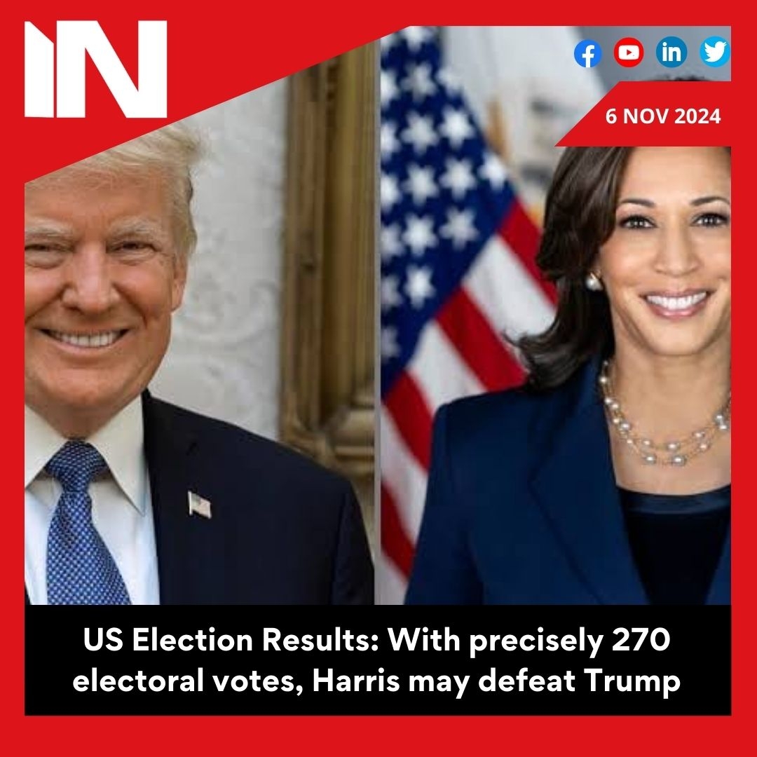 US Election Results: How Harris can defeat Trump with exactly 270 electoral votes