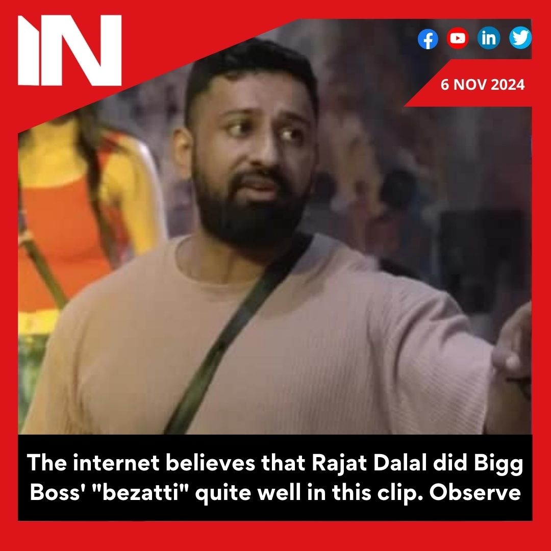 Internet thinks Rajat Dalal has masterfully done Bigg Boss’ ‘bezatti’ in this clip. Watch