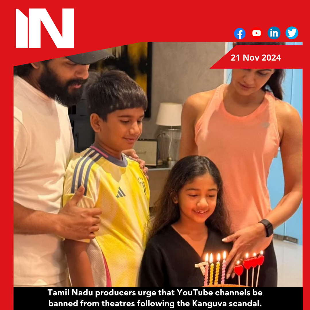 Allu Arjun sends ‘pokey kisses’ to daughter Arha on her 8th birthday, goes kayaking, cuts cake