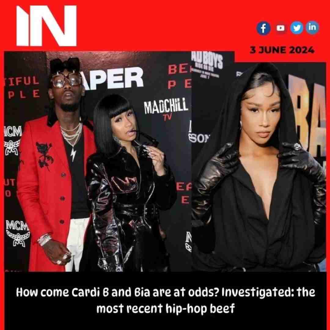How come Cardi B and Bia are at odds? Investigated: the most recent hip-hop beef