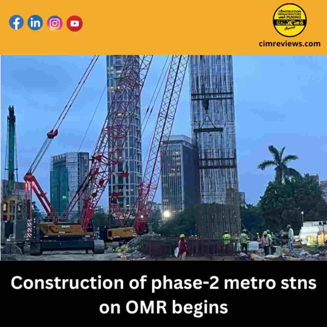 Construction of phase-2 metro stns on OMR begins