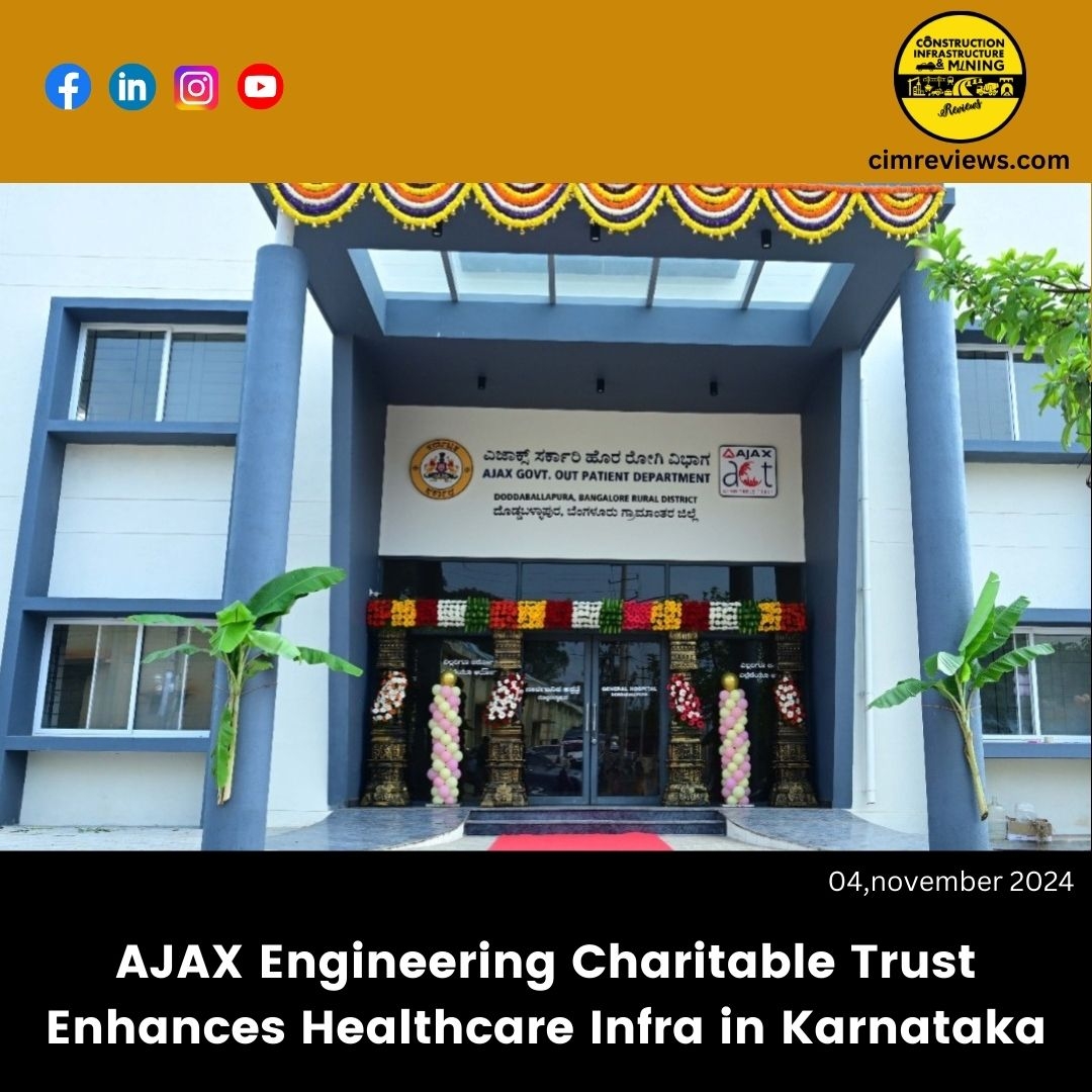 AJAX Engineering Charitable Trust Enhances Healthcare Infra in Karnataka