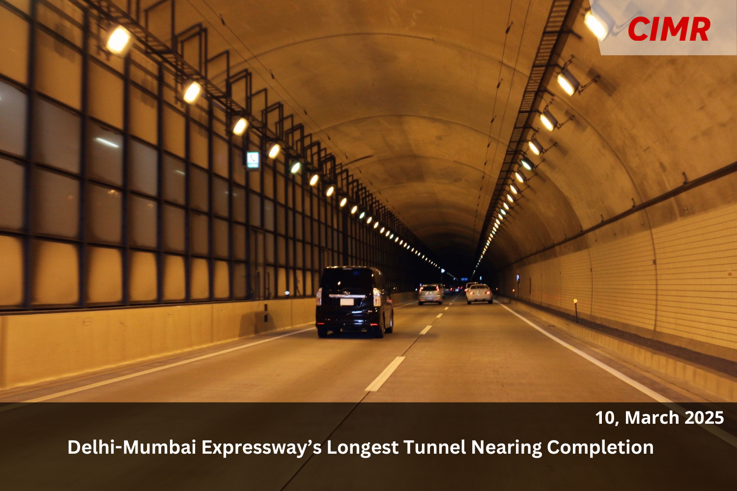 Delhi-Mumbai Expressway’s Longest Tunnel Nearing Completion