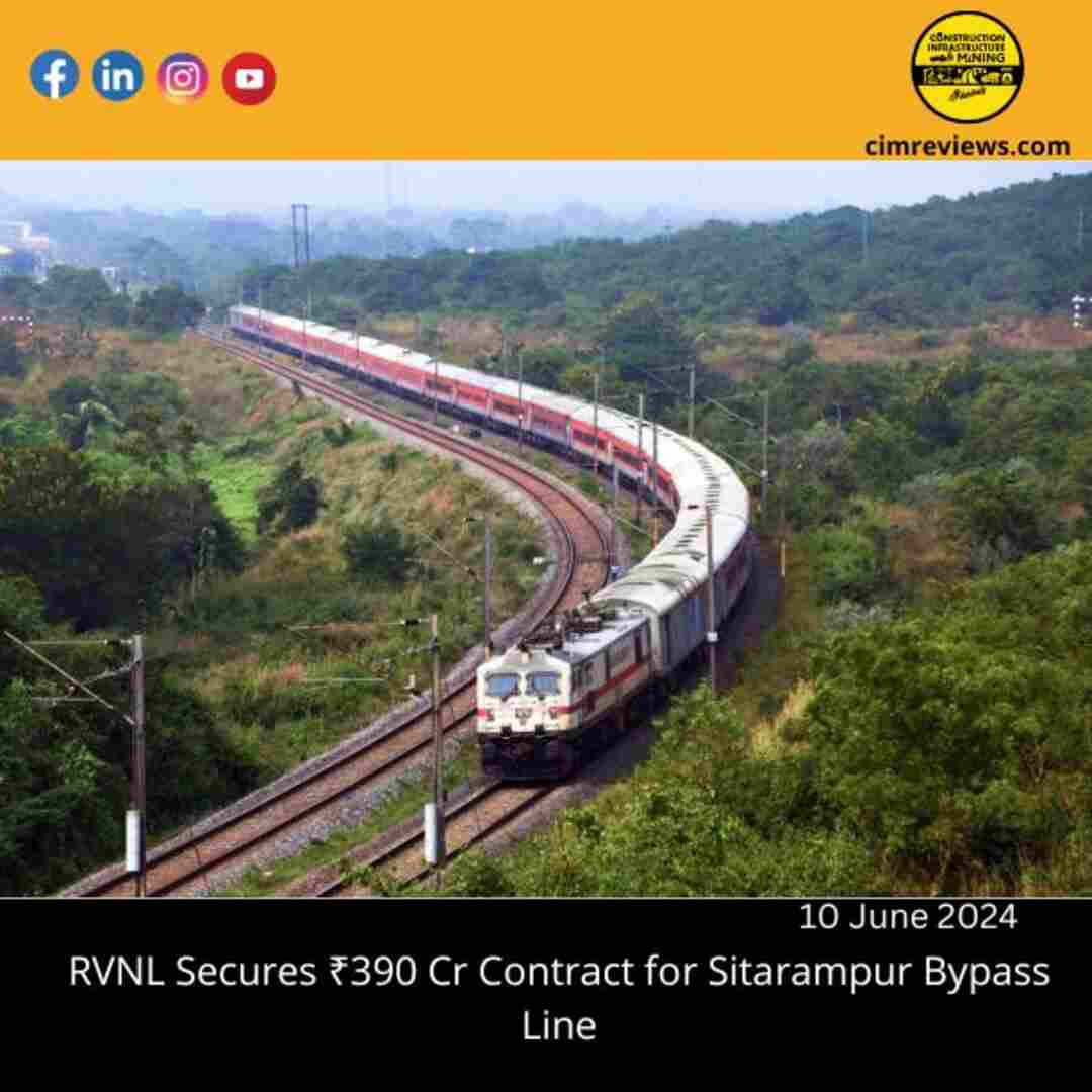 RVNL Secures ₹390 Cr Contract for Sitarampur Bypass Line