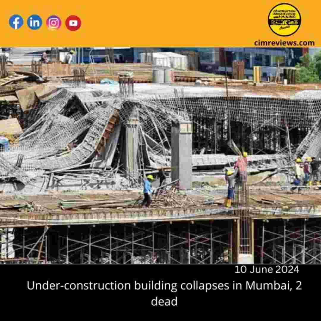 Under-construction building collapses in Mumbai, 2 dead