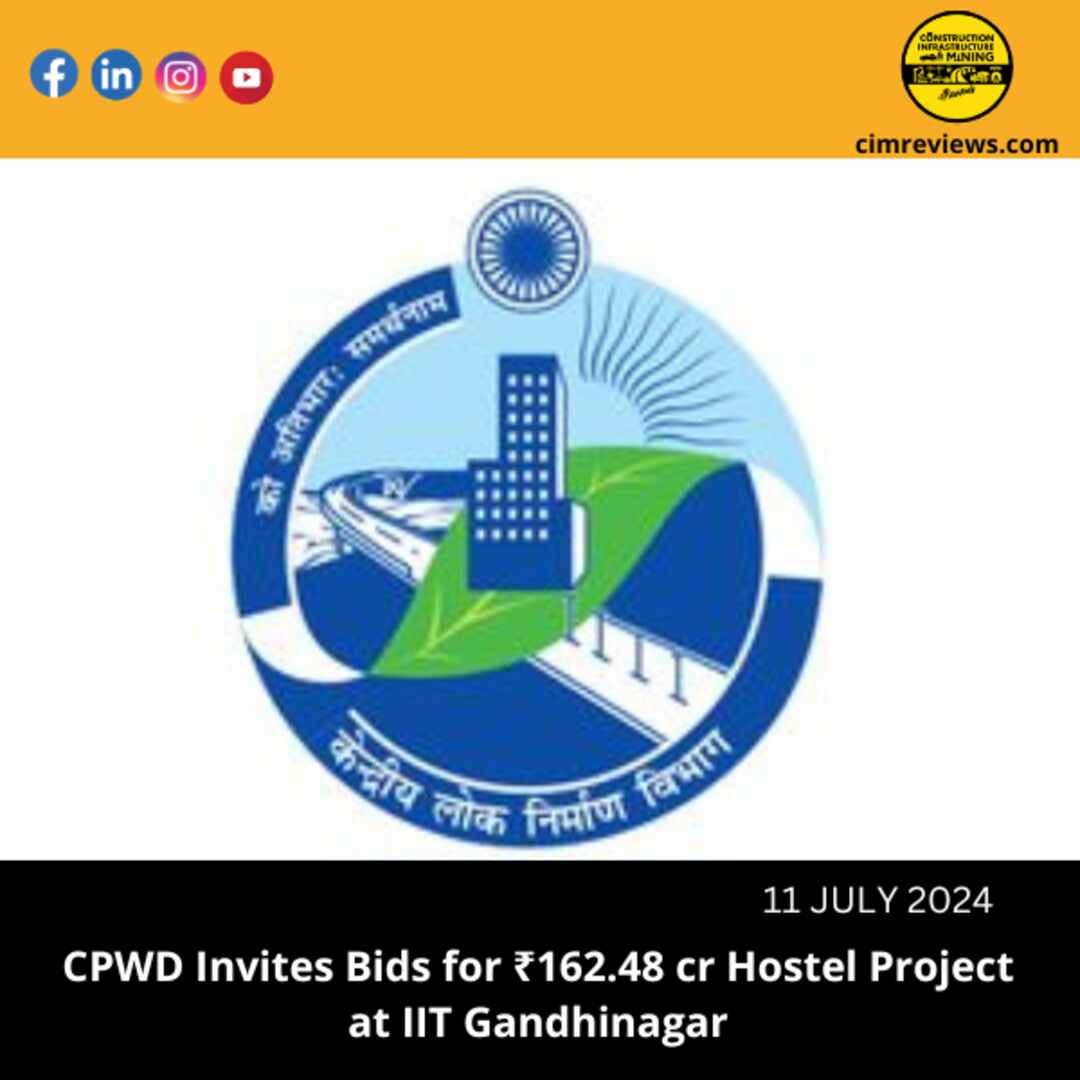 CPWD Invites Bids for ₹162.48 crore Hostel Project at IIT Gandhinagar