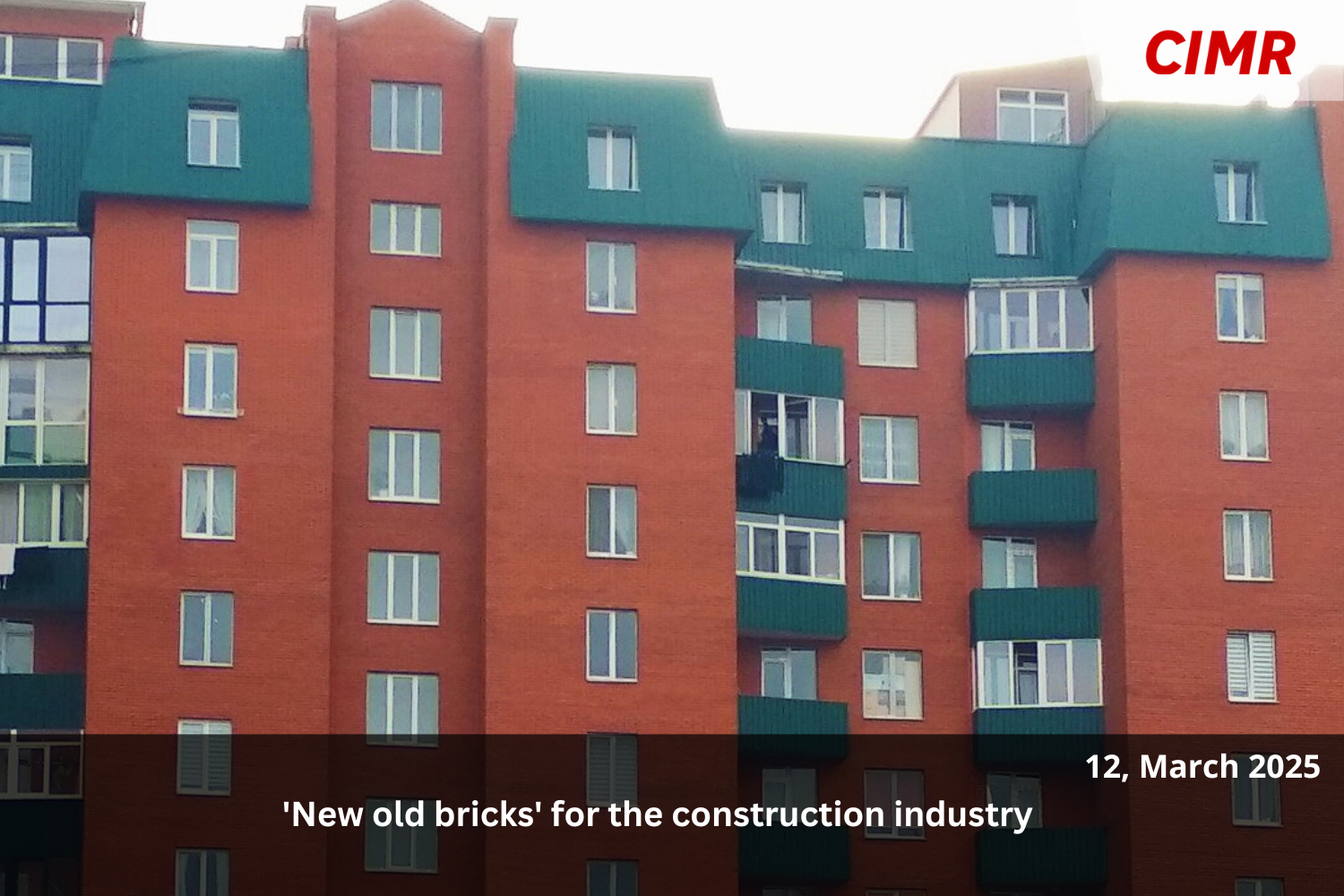 ‘New old bricks’ for the construction industry