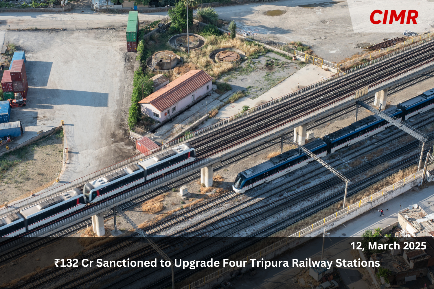 ₹132 Cr Sanctioned to Upgrade Four Tripura Railway Stations