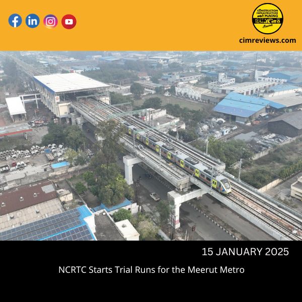 Trial Runs for the Meerut Metro Started by NCRTC