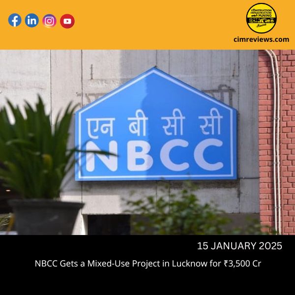 NBCC Gets a Mixed-Use Project in Lucknow for ₹3,500 Cr