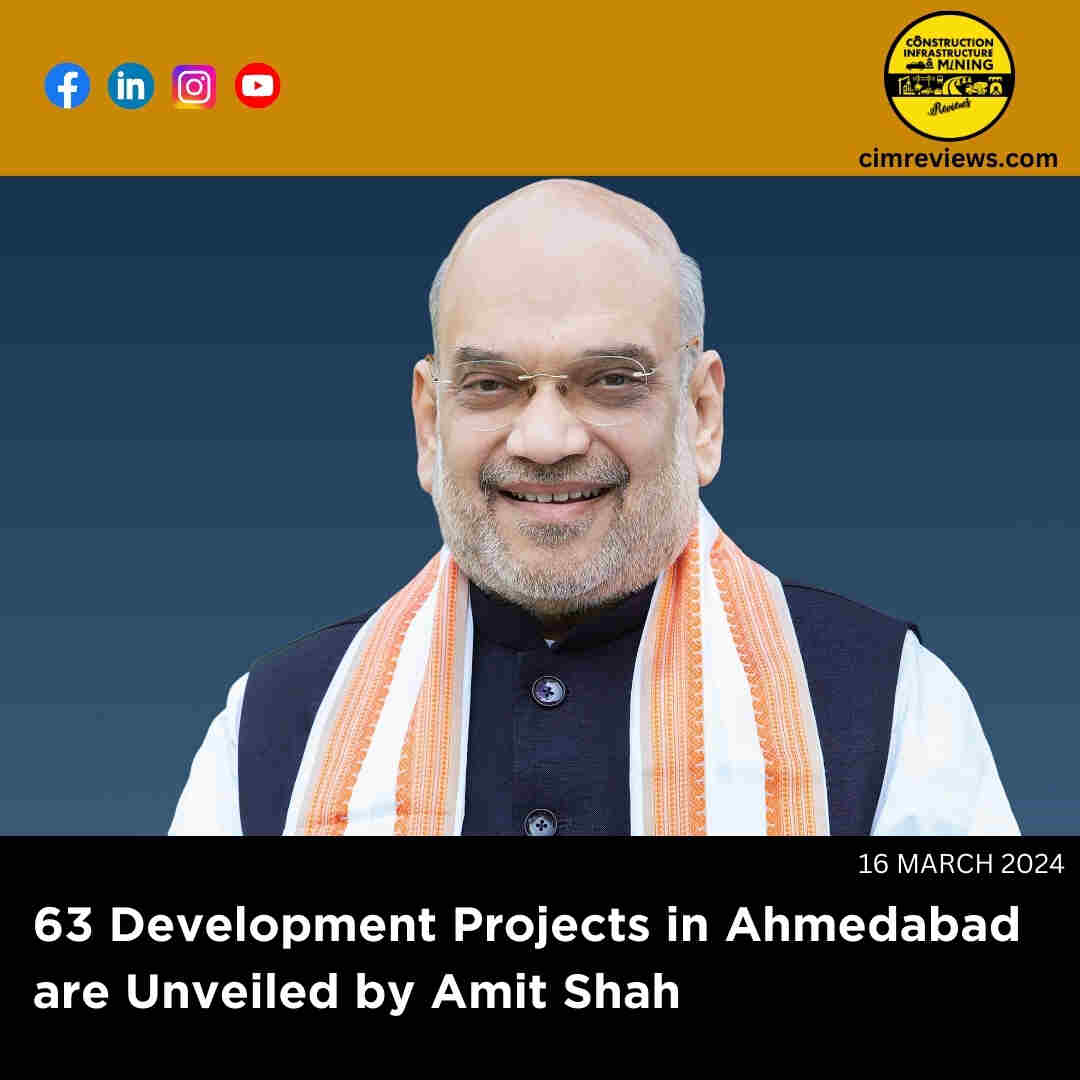 63 Development Projects in Ahmedabad are Unveiled by Amit Shah
