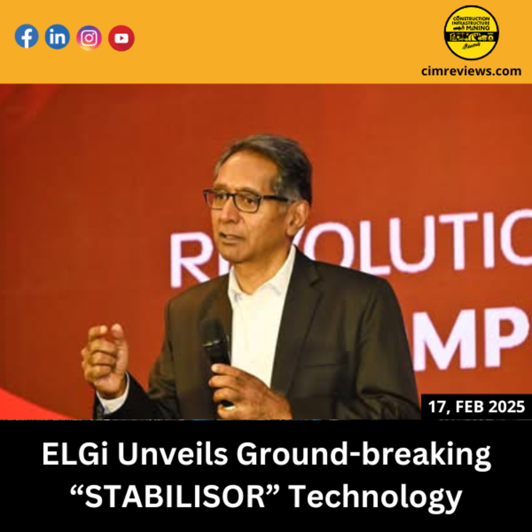 ELGi Unveils Ground-breaking “STABILISOR” Technology