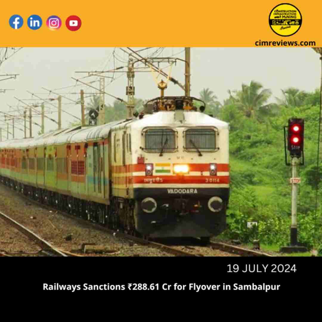 Railways Sanctions ₹288.61 Cr for Flyover in Sambalpur