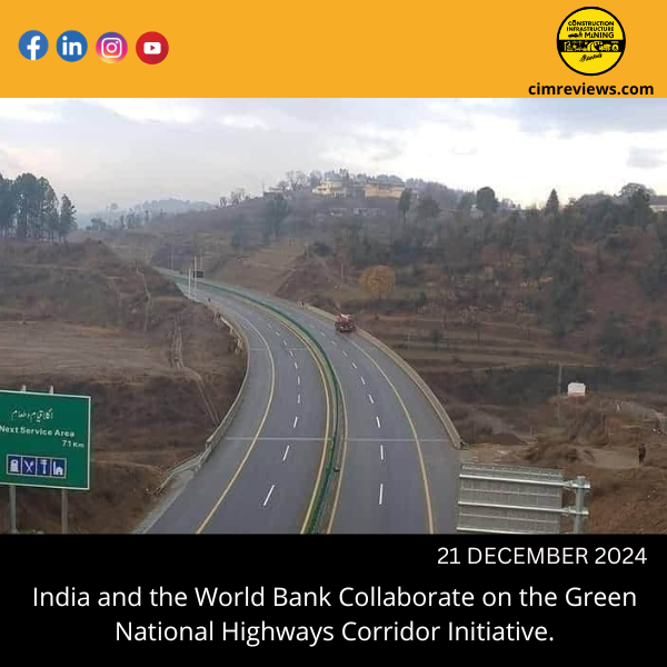 India, World Bank Partner for Green National Highways Corridor Project