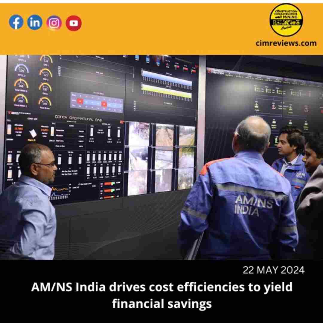 AM/NS India drives cost efficiencies to yield financial savings