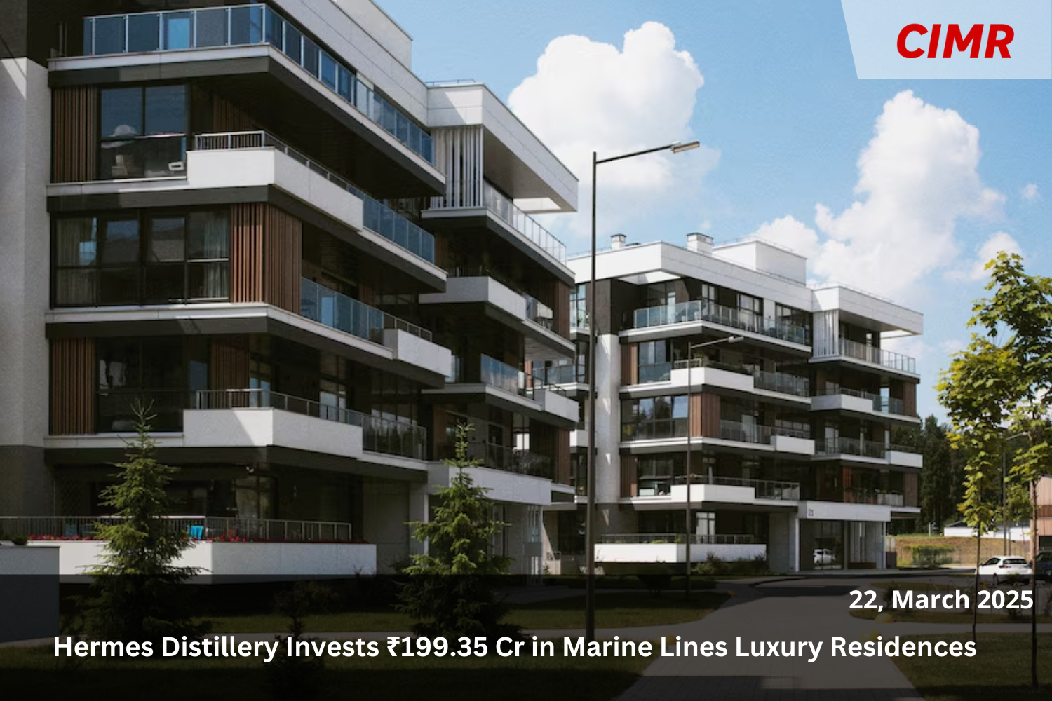 Hermes Distillery Invests ₹199.35 Cr in Marine Lines Luxury Residences