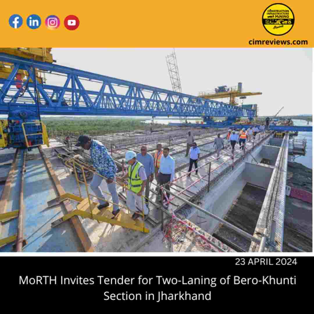 MoRTH Invites Tender for Two-Laning of Bero-Khunti Section in Jharkhand