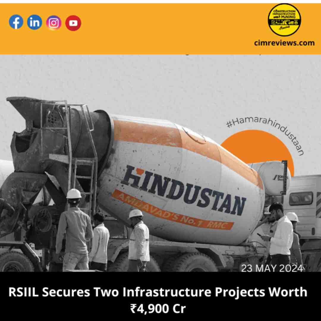 RSIIL Secures Two Infrastructure Projects Worth ₹4,900 Cr