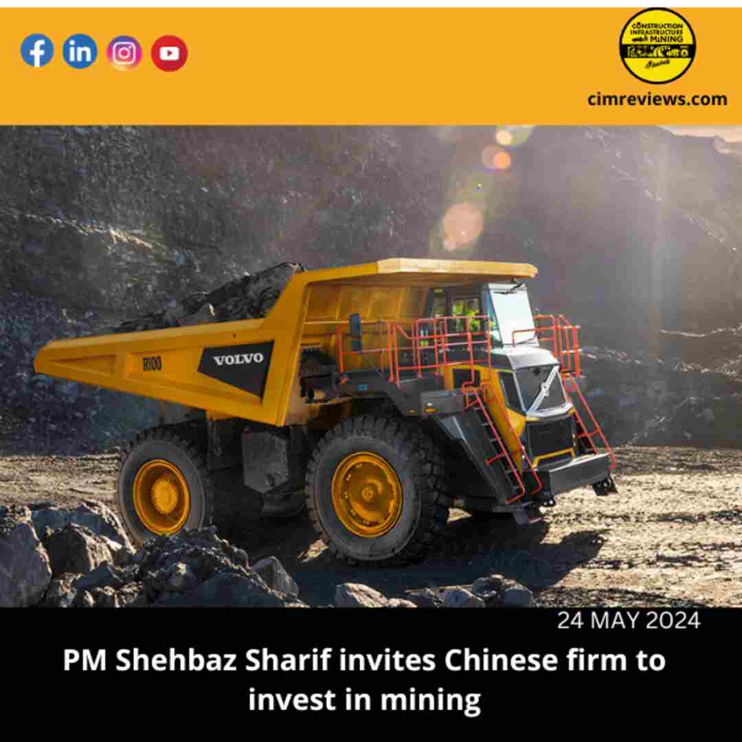 PM Shehbaz Sharif invites Chinese firm to invest in mining