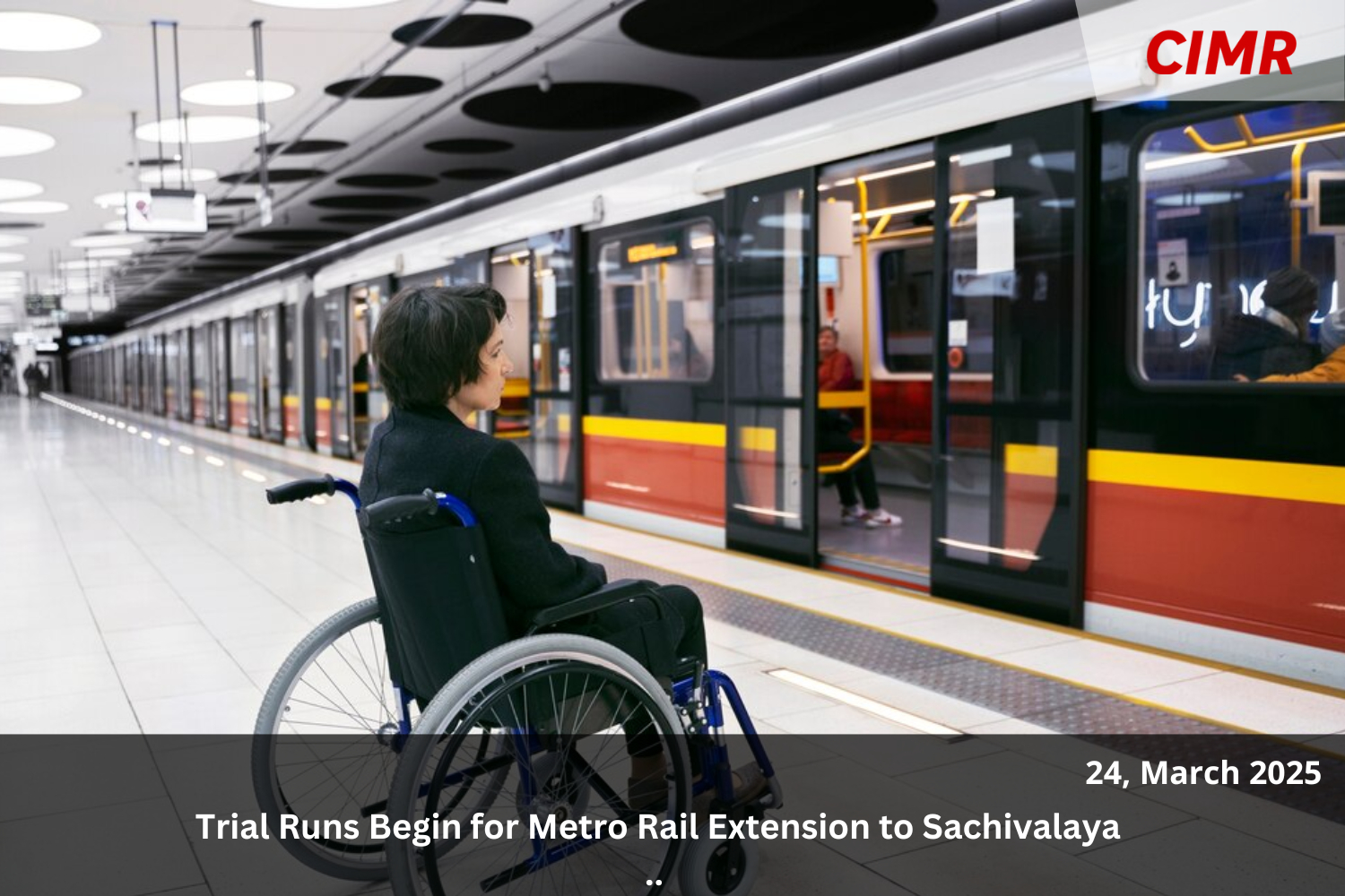 Trial Runs Begin for Metro Rail Extension to Sachivalaya