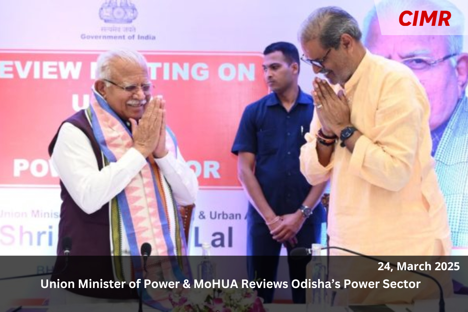 Union Minister of Power & MoHUA Reviews Odisha’s Power Sector