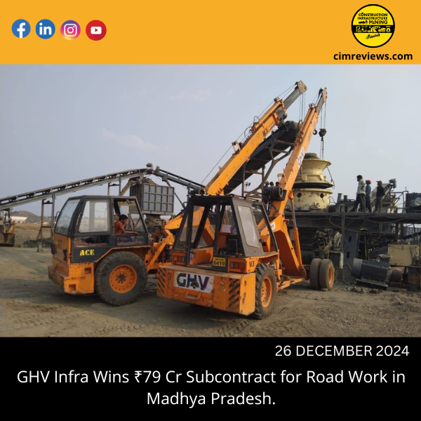 GHV Infra Wins ₹79 Cr Subcontract for Road Work in Madhya Pradesh