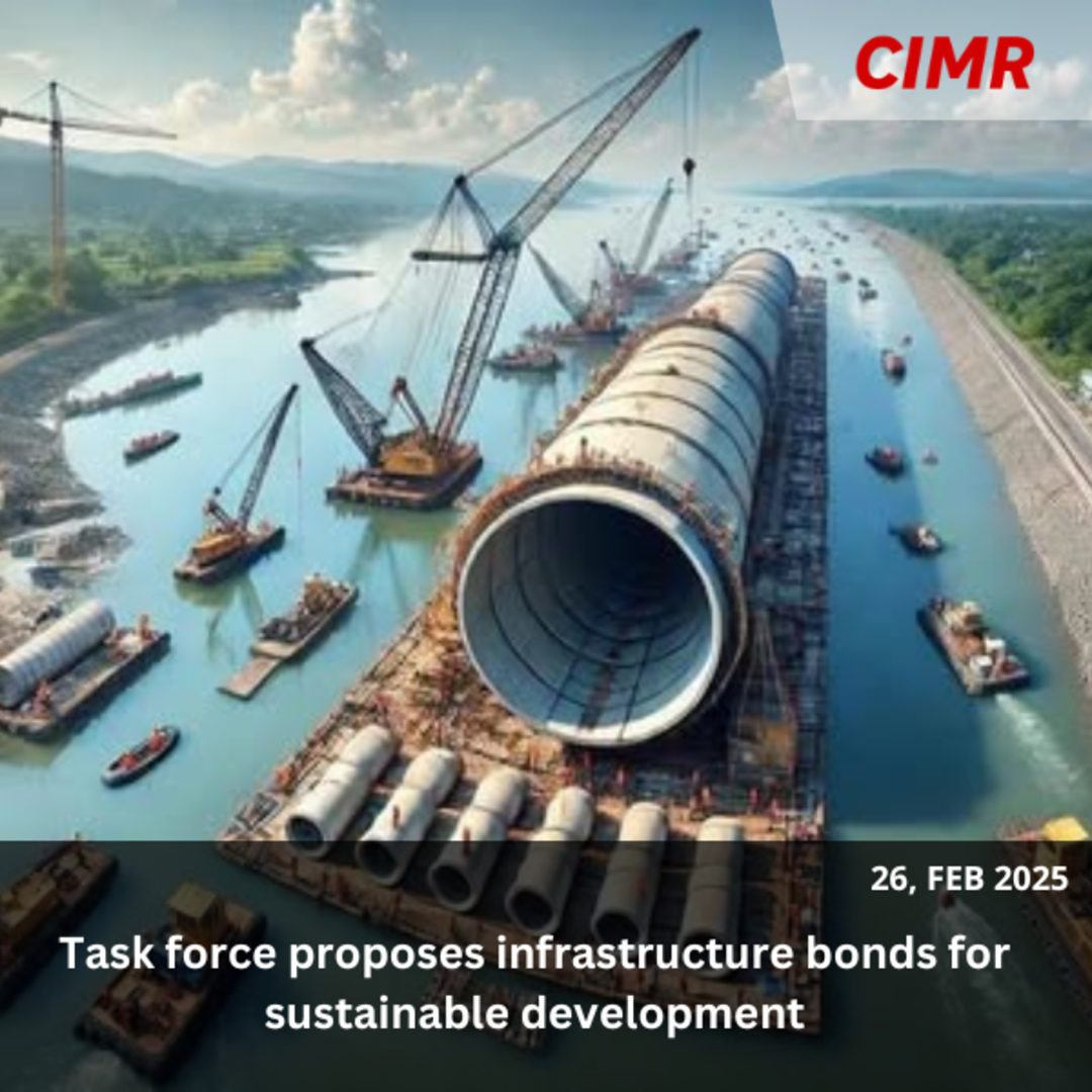 Task force proposes infrastructure bonds for sustainable development