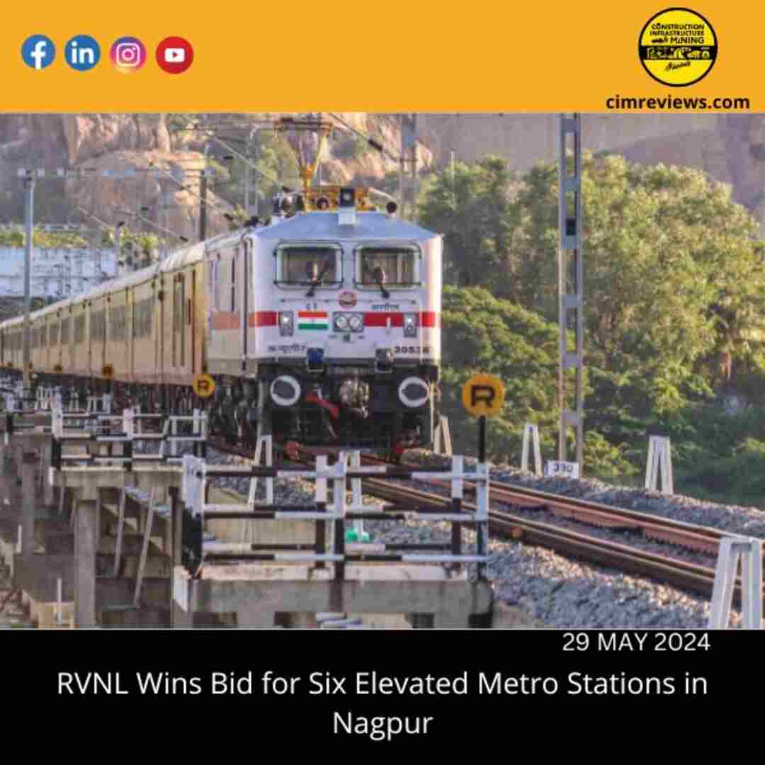 RVNL Wins Bid for Six Elevated Metro Stations in Nagpur