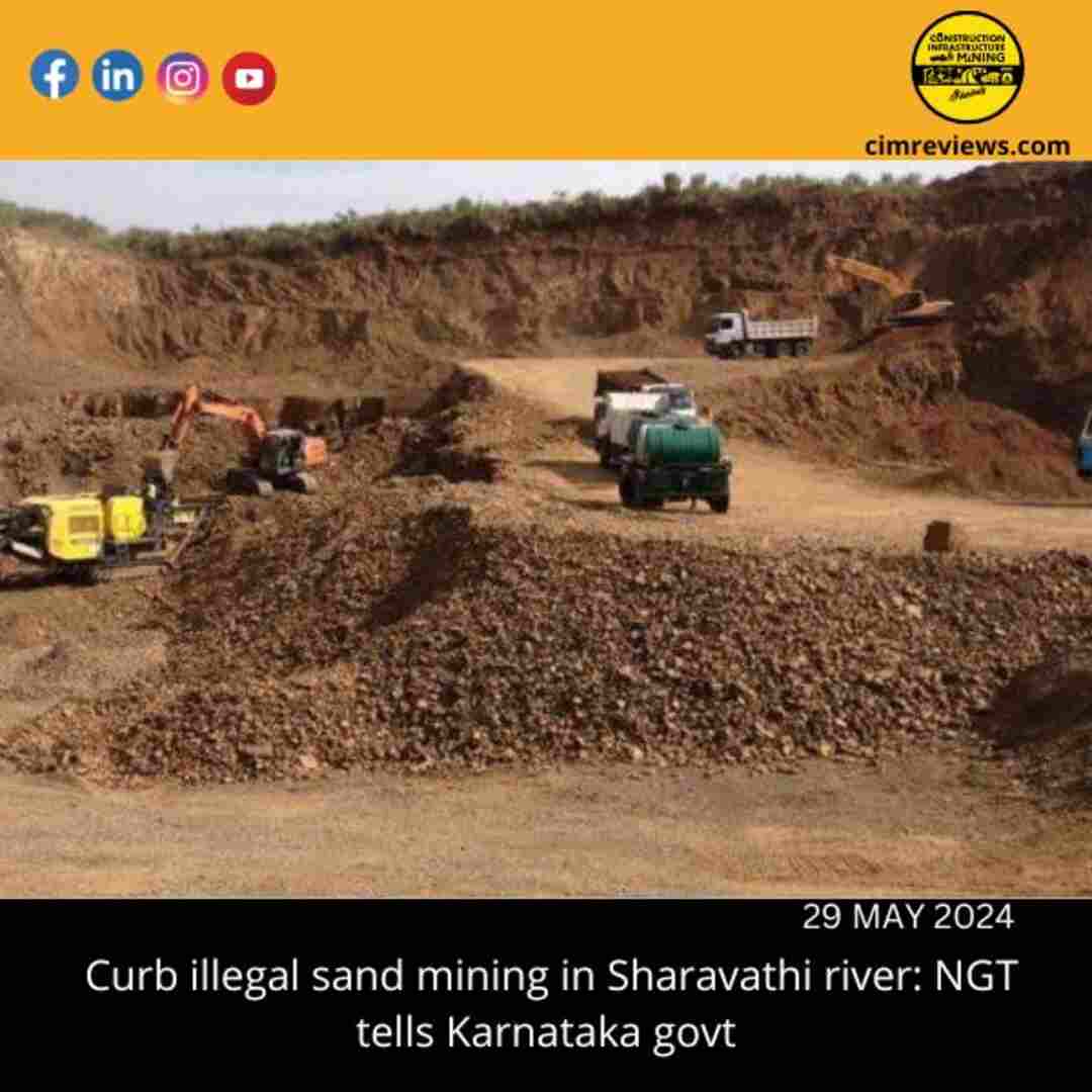 Curb illegal sand mining in Sharavathi river: NGT tells Karnataka govt