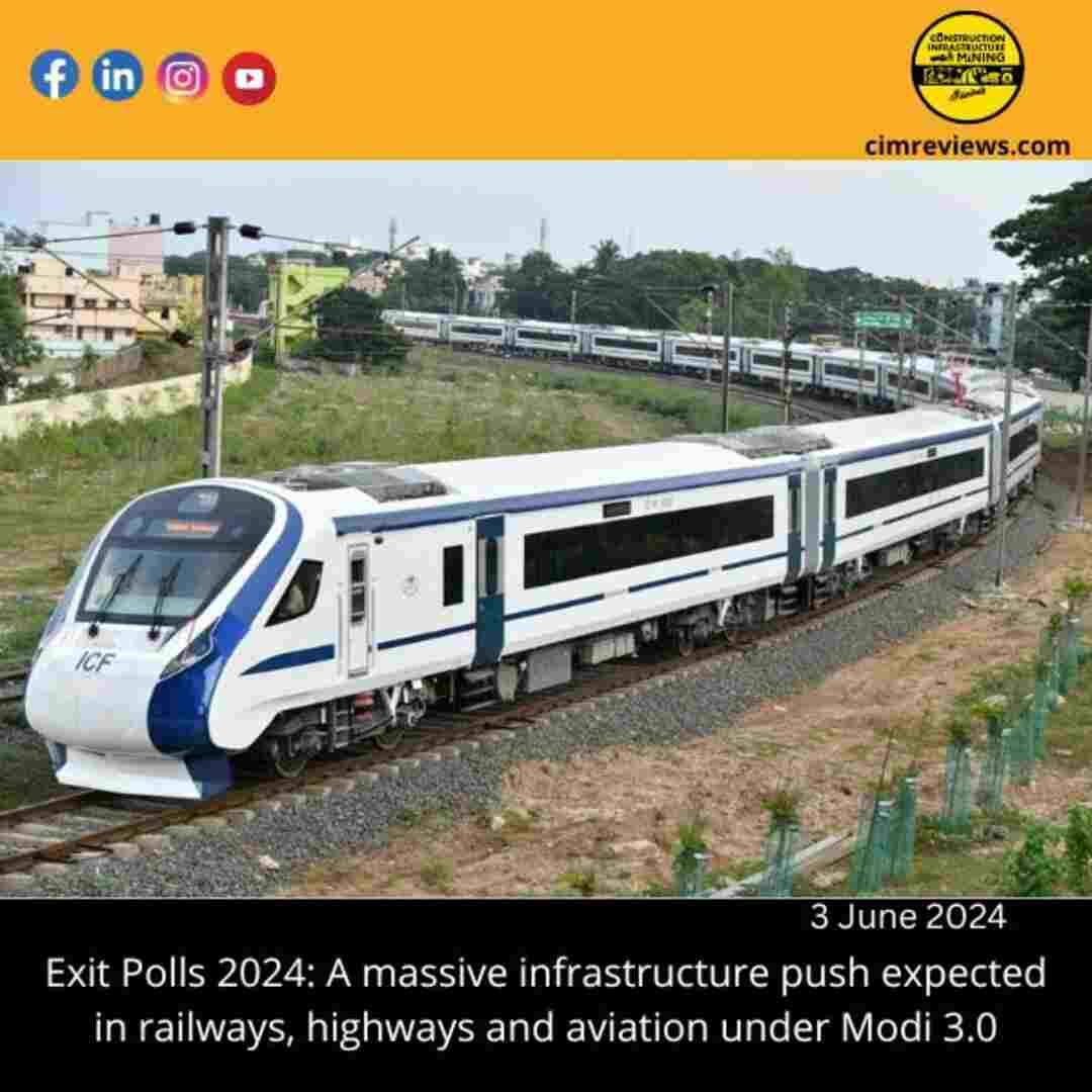 Exit Polls 2024: A massive infrastructure push expected in railways, highways and aviation under Modi 3.0