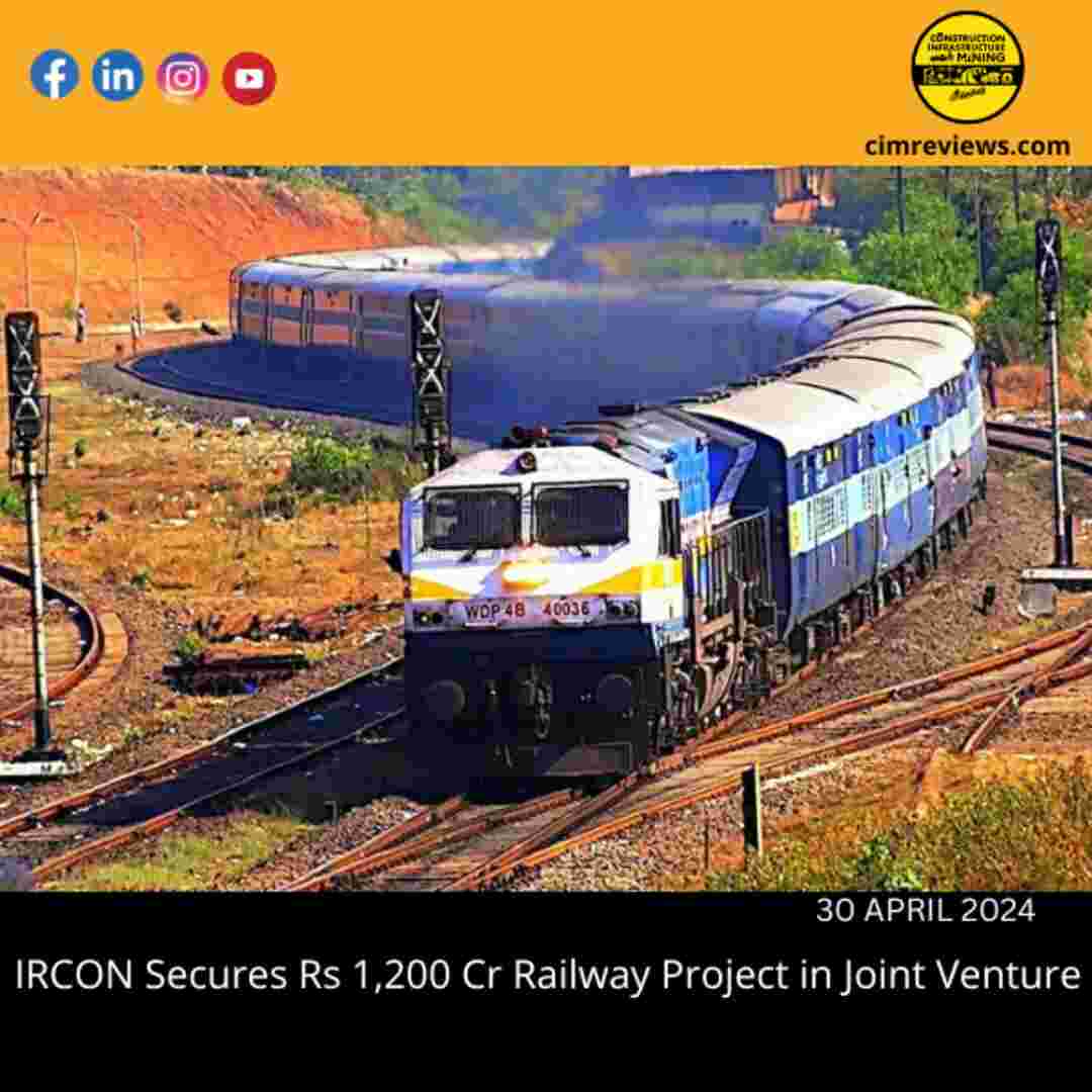 IRCON Secures Rs 1,200 Cr Railway Project in Joint Venture