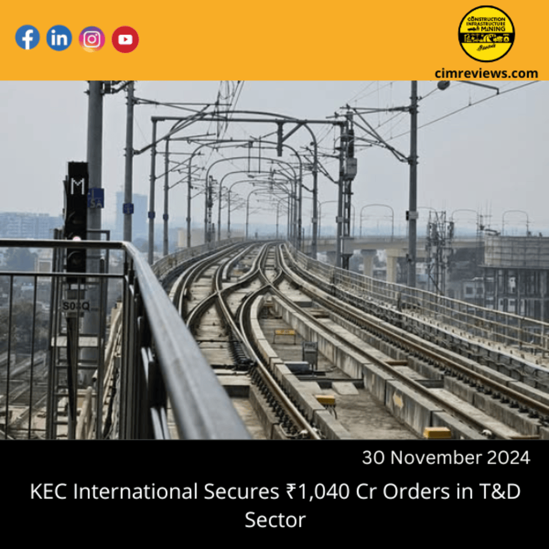 KEC International Secures ₹1,040 Cr Orders in T&D Sector