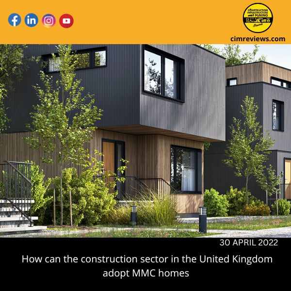 How can the construction sector in the United Kingdom adopt MMC homes