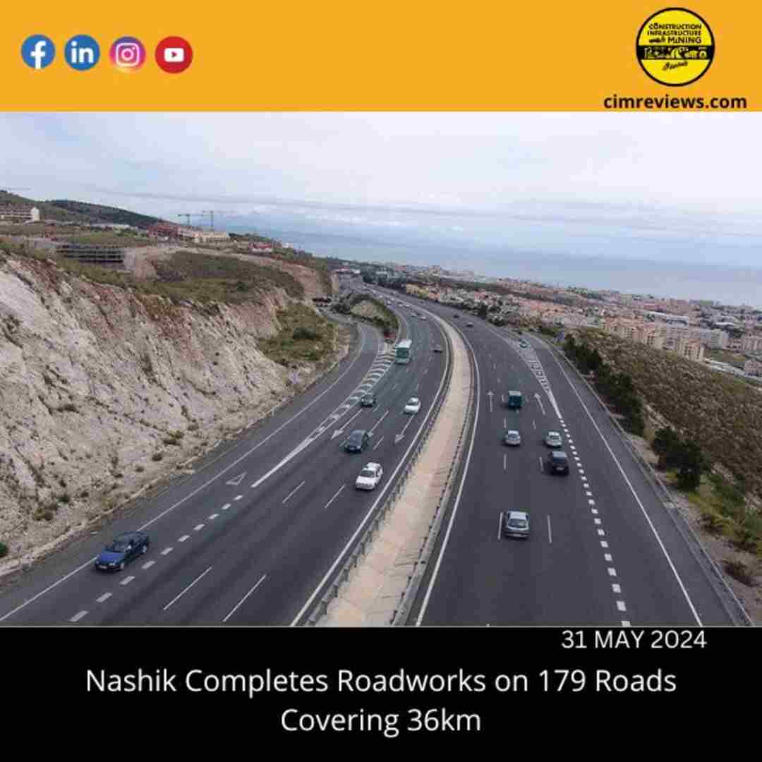 Nashik Completes Roadworks on 179 Roads Covering 36km
