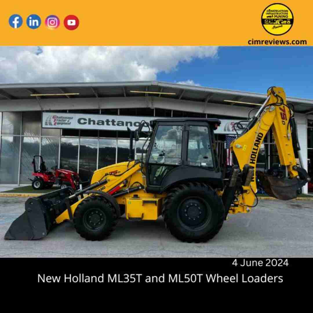 New Holland ML35T and ML50T Wheel Loaders