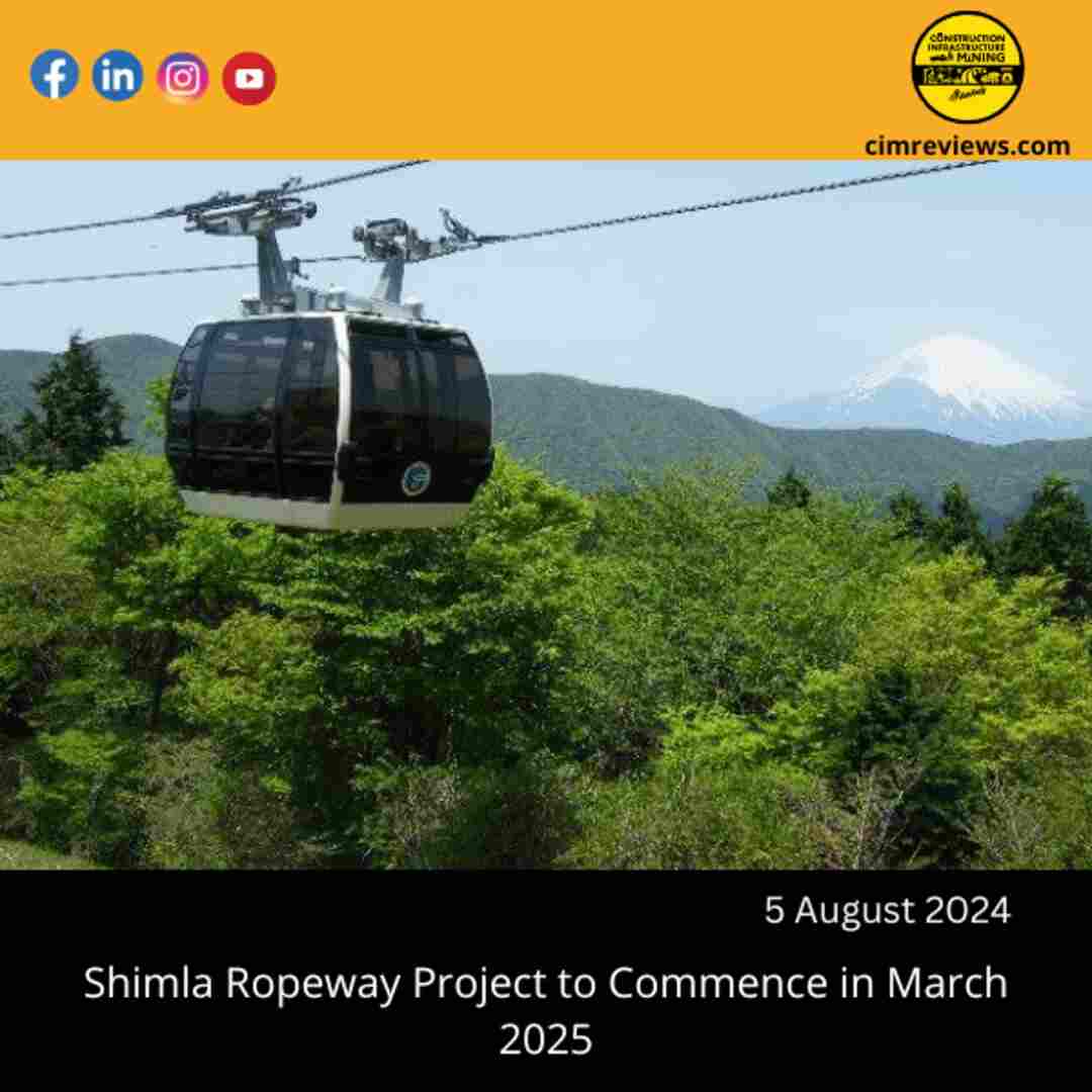 Shimla Ropeway Project to Commence in March 2025