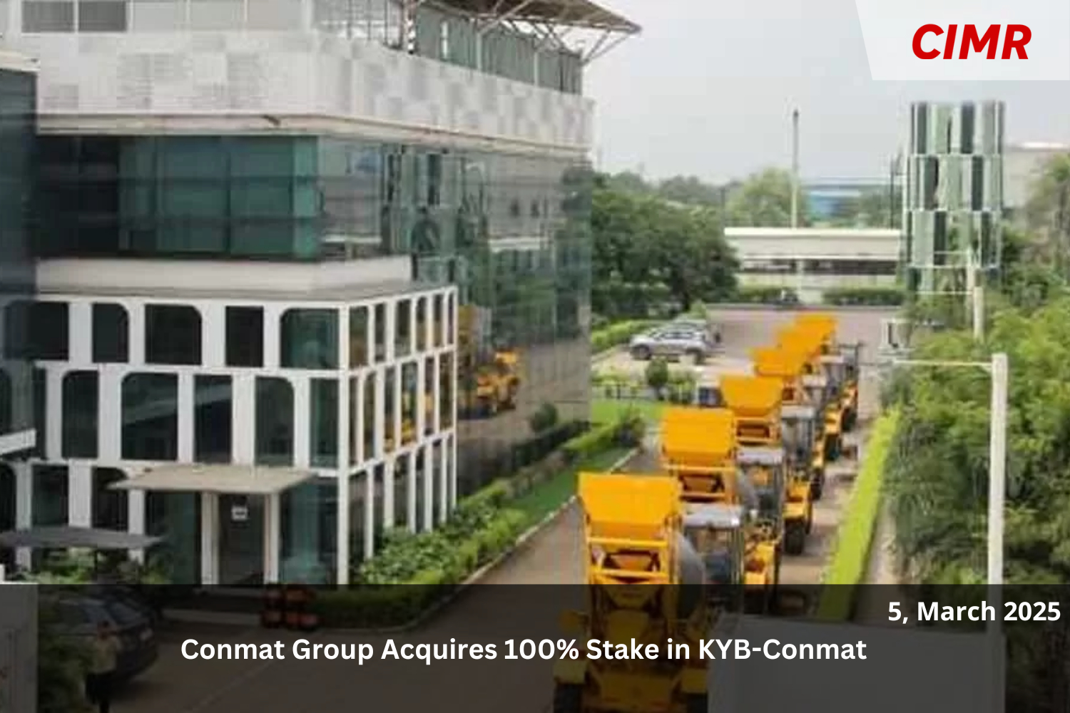 Conmat Group Acquires 100% Stake in KYB-Conmat