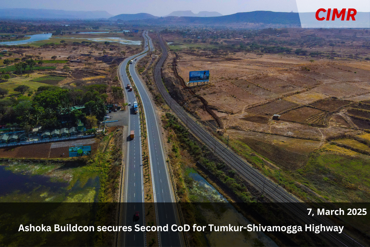 Ashoka Buildcon secures Second CoD for Tumkur-Shivamogga Highway