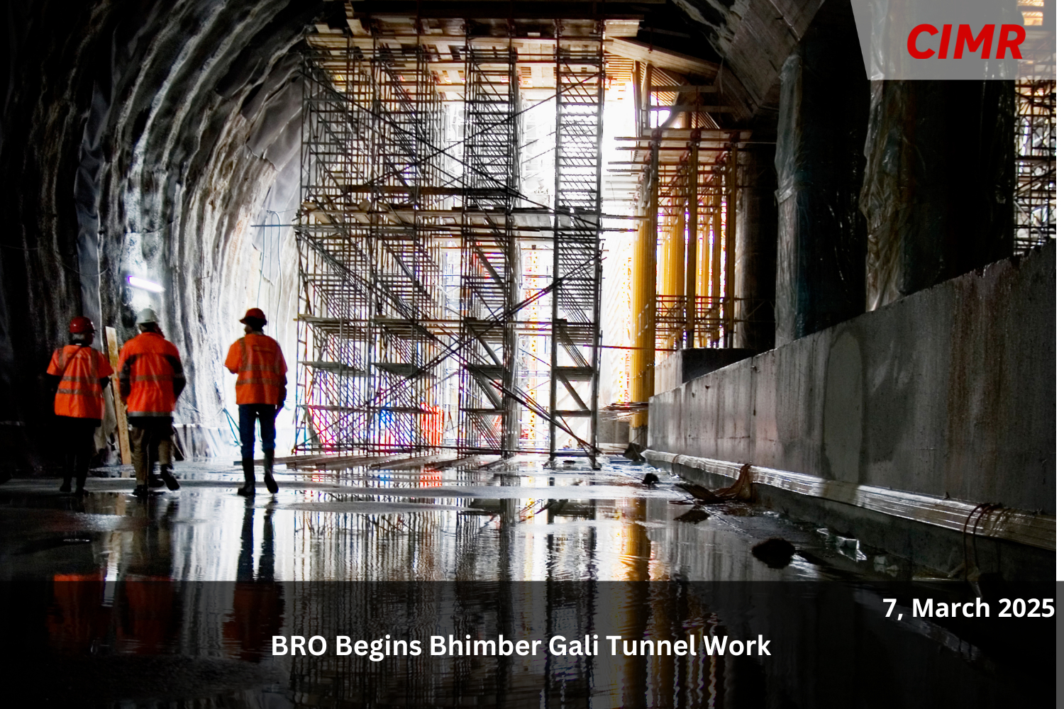 BRO Begins Bhimber Gali Tunnel Work