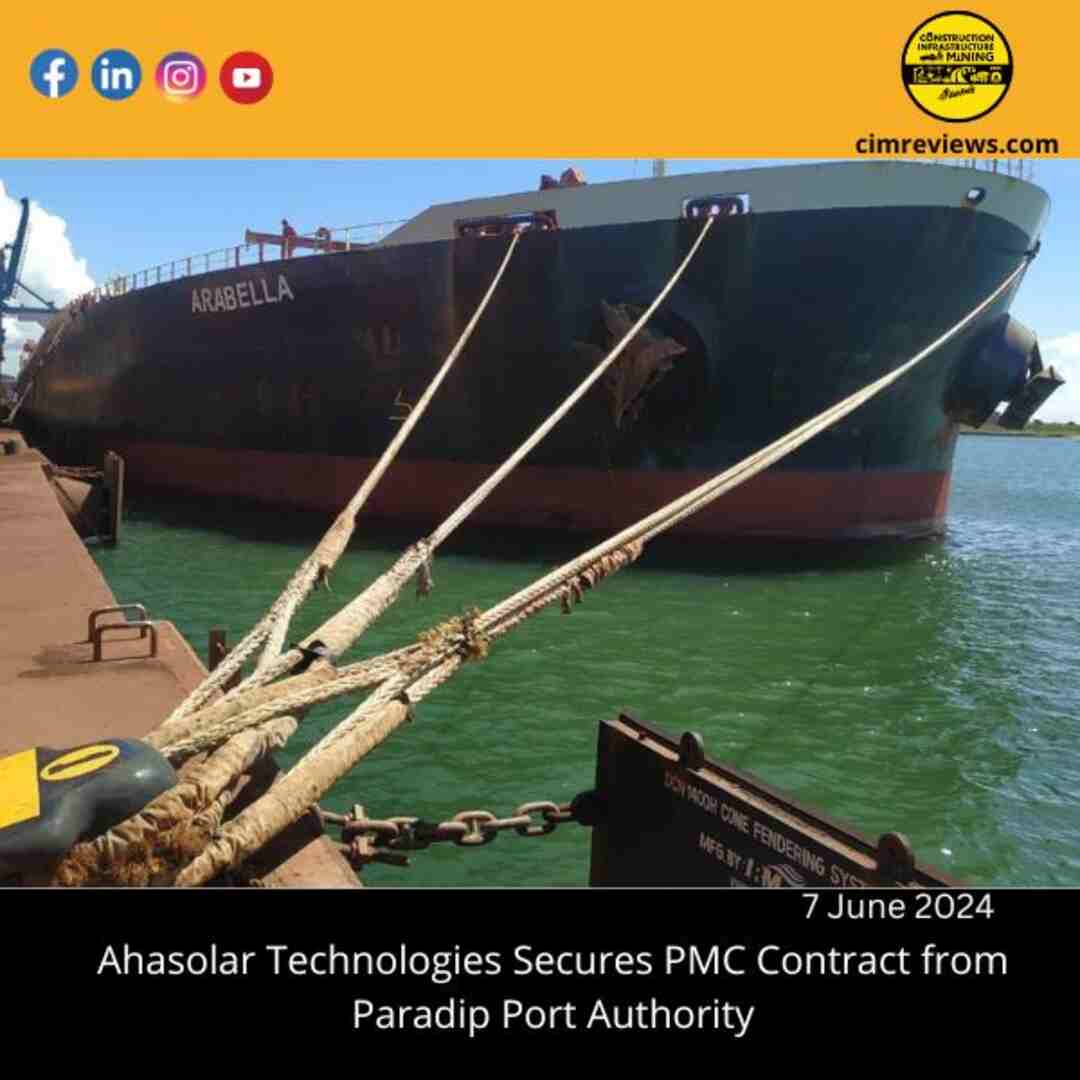 Ahasolar Technologies Secures PMC Contract from Paradip Port Authority